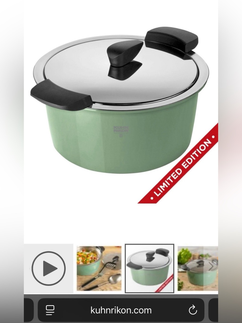 HOTPAN® Serving Casserole Green 2L/18CM